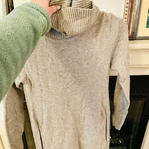 Irish cashmere sweater dress